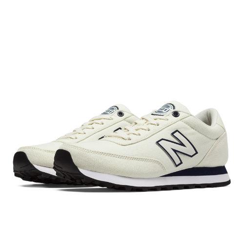 New Balance 501 Rugby Women's Running Classics Shoes - Mother Of Pearl, Black (wl501sps)
