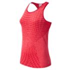 New Balance 53155 Women's M4m Seamless Tank - Cerise (wt53155ce)