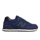 574 New Balance Men's 574 Shoes - Navy (ml574gpf)