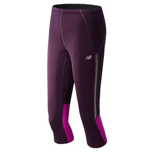 New Balance 4315 Women's Impact Capri - Black Grape, Poisonberry (wrp4315bgp)