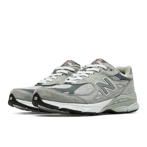 New Balance Heathered 990v3 Women's Stability And Motion Control Shoes - Heather Grey (w990hg3)