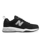 New Balance 623v3 Suede Trainer Men's Everyday Trainers Shoes - Black (mx623bk3)