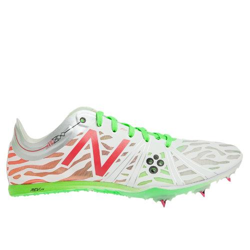 New Balance Md800v3 Spike Women's Track Spikes Shoes - White, Lime, Race Red (wmd800w3)