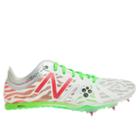 New Balance Md800v3 Spike Women's Track Spikes Shoes - White, Lime, Race Red (wmd800w3)