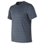 New Balance 73054 Men's Fantom Force Short Sleeve Top - Black (mt73054bk)