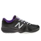 New Balance 706 Women's Softball Shoes - Black, Purple (wf706bp)