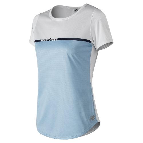 New Balance 91137 Women's Printed Accelerate Short Sleeve V2 - (wt91137)