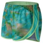 New Balance 53163 Women's Accelerate 2.5 Inch Printed Short - Blue/green (ws53163cpd)