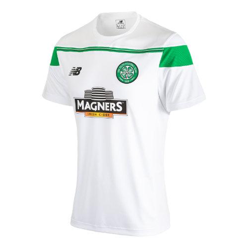 New Balance 689 Men's Celtic Mens Training Ss Jersey - White (wstm689wt)