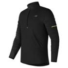 New Balance 71233 Men's Impact Half Zip - Black (mt71233bk)