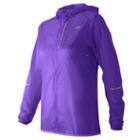 New Balance 61226 Women's Lite Packable Jacket - Purple (wj61226dv)