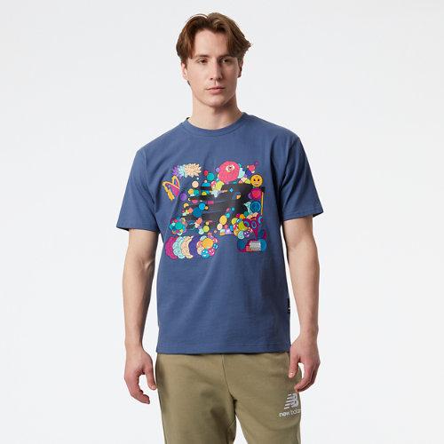New Balance Men's Nb Athletics Murugiah Logo Tee