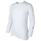 New Balance 12536 Kids' Long Sleeve Performance Tee - White (gt12536wt)