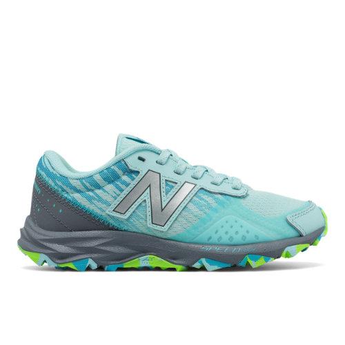 New Balance 690v2 Trail Kids Grade School Running Shoes - Blue/grey (kt690roy)