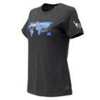 New Balance 73123 Women's Nyc Marathon Heather Tech Tee - Grey (wt73123vhc)