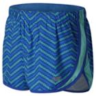 New Balance 53163 Women's Accelerate 2.5 Inch Printed Short - Blue (ws53163mjm)