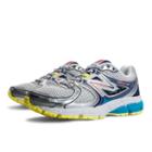 New Balance 680v2 Women's Everyday Running Shoes - Silver, Blue Atoll, Yellow (w680gb2)