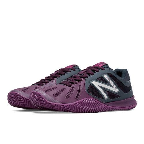 New Balance 60 Women's Tennis Shoes - Dark Grey, Voltage Violet (wc60pp)