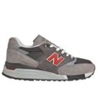 New Balance 998 Day Tripper Men's Made In Usa Shoes - Grey, Red (m998ggo)