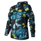 New Balance 53111 Women's Hocr Windcheater Jacket - Navy/yellow/blue (wj53111eufl)