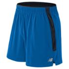 New Balance 53226 Men's Impact 5 Inch Track Short - Bolt (ms53226bmu)