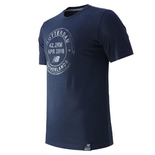 New Balance 61561 Men's Passport Tee - Navy (mt61561nv)