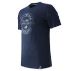 New Balance 61561 Men's Passport Tee - Navy (mt61561nv)