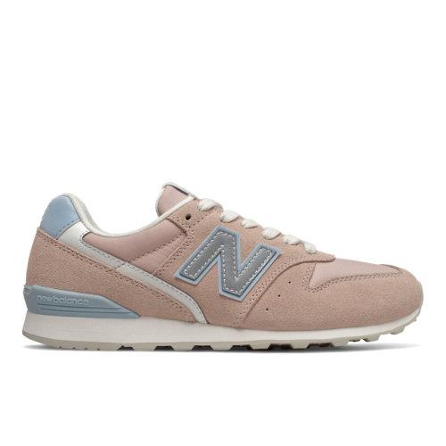 New Balance 996 Women's Running Classics Shoes - Pink/blue (wl996ad)