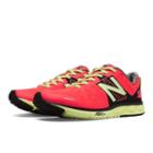 New Balance 1500v1 Women's Racing Flats Shoes - Coral Pink, Yellow (w1500pg)