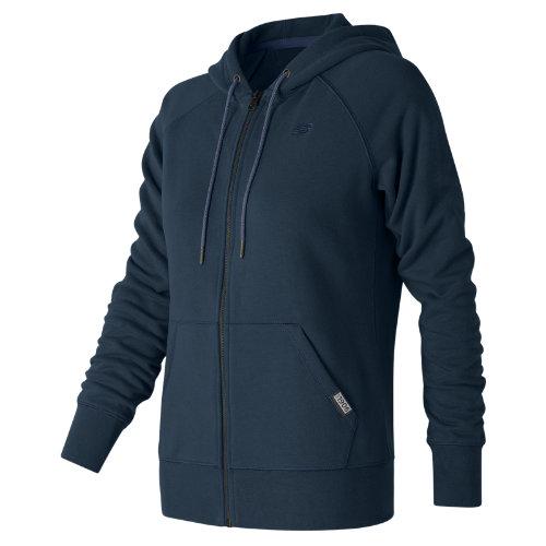 New Balance 63550 Women's Classic Full Zip Hoodie - Navy (wj63550nv)