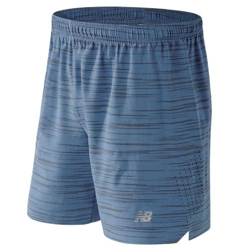 New Balance 61053 Men's 7 Inch Reflective Shift Short - Crater Print (ms61053ctp)