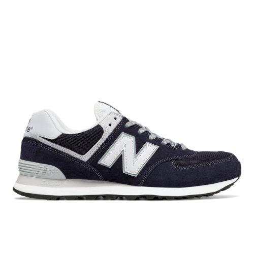 New Balance 574 Classic Men's 574 Shoes - Navy/white (ml574vic)