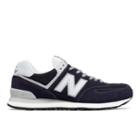 New Balance 574 Classic Men's 574 Shoes - Navy/white (ml574vic)