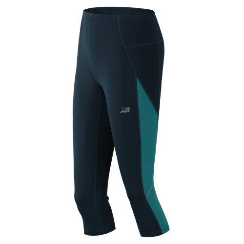 New Balance 53146 Women's Accelerate Capri - Outer Space, Sea Glass (wp53146osg)