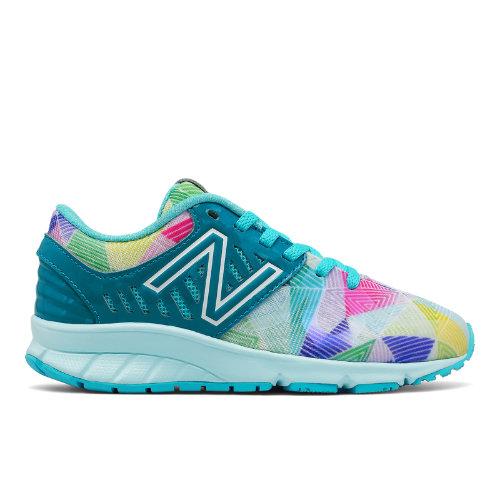 New Balance Electric Rainbow 200 Kids Grade School Running Shoes - Blue (kj200epg)