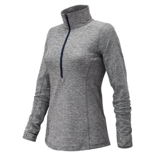 New Balance 71245 Women's J.crew In Transit Half Zip - Grey (wt71245hc)