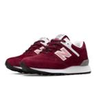 New Balance 576 Made In Uk Women's Running Classics Shoes - Burgundy, White, Pink (w576pmp)
