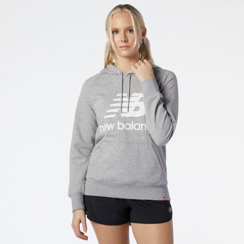 New Balance Womens Nb Essentials Pullover Hoodie