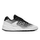 New Balance 580 Re-engineered Jacquard Men's Sport Style Sneakers Shoes - Black/white (mrt580jr)