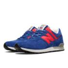 New Balance Made In Uk Heritage 576 Men's Limited Edition Shoes - Blue, Red (m576sbr)