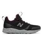 New Balance Fresh Foam Trailbuster Men's Outdoor Sport Style Sneakers Shoes - Black/purple (mfltbdvm)