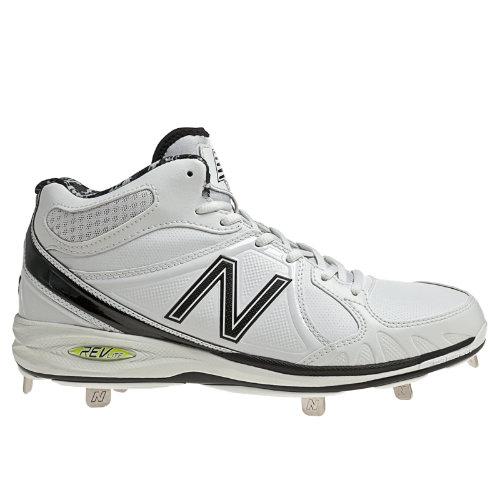 New Balance Mid-cut 3000 Men's Mid-cut Cleats Shoes - White, Black (mb3000mw)