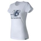 New Balance 63524 Women's Sketch Tee - White (wt63524wt)