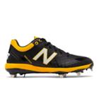 New Balance 4040v5 Metal Men's Cleats And Turf Shoes - Black/yellow (l4040by5)