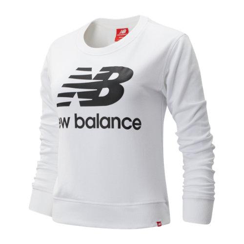 New Balance 91585 Women's Essentials Crew - White/black (wt91585wk)