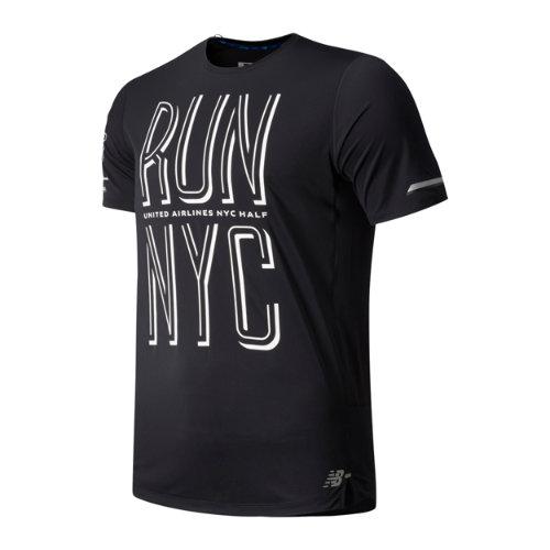 New Balance 91200 Men's United Airlines Half Nb Ice 2.0 Short Sleeve - Black (mt91200cbkk)