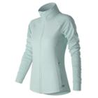 New Balance 63104 Women's Mixed Media En Route Jacket - Blue (wj63104dlt)