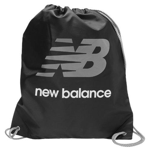New Balance Men's & Women's Nb Sackpack - Black, Grey (nb-1231bk)