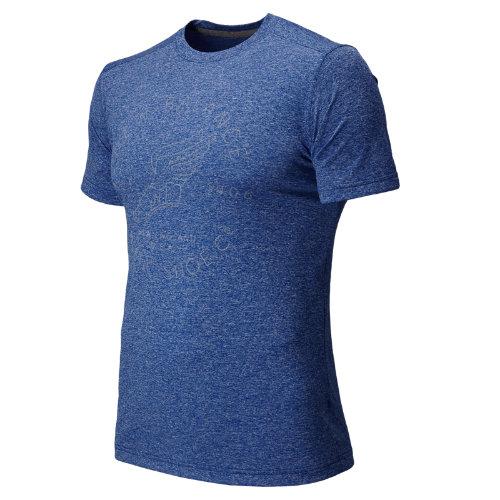 New Balance 5140 Men's Nb Classic Heathered Tee - (mrt5140)