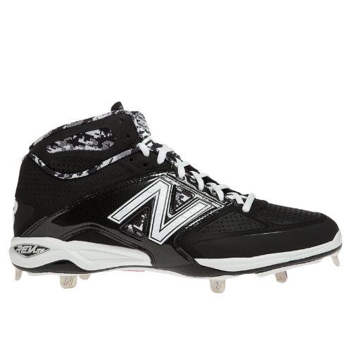 New Balance Mid-cut 4040v2 Metal Cleat Men's Mid-cut Cleats Shoes - Black, White (m4040bk2)